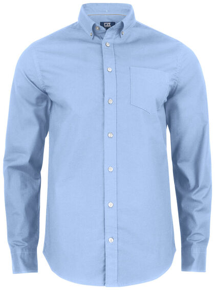 Hansville Shirt Men French Blu e XL