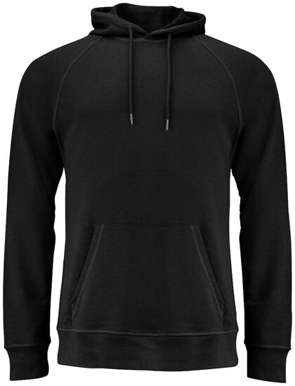 Hoodie Raglan svart XL