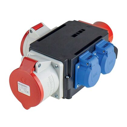 GRENUTTAG CEE 16A/2X16A/2 X220V IP44