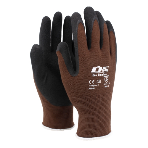 Handske Eco Bamboo 9/L kat.2 Soft Touch