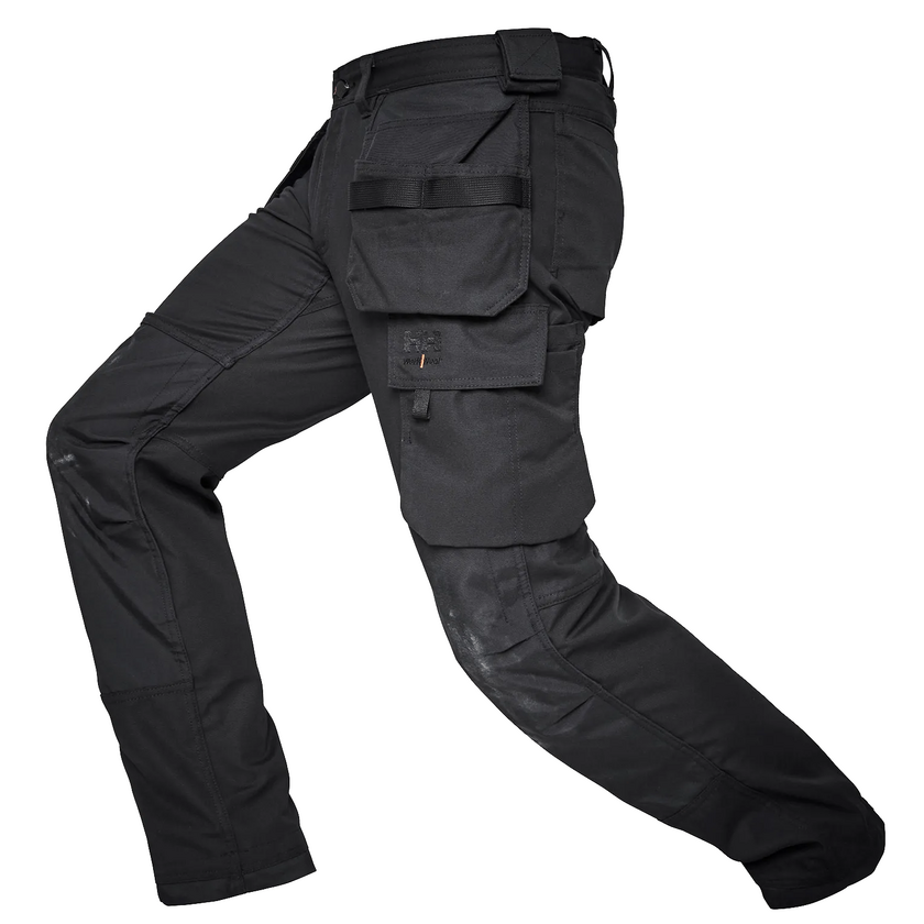 HANTVERKSBYXA OXFORD SVART D104