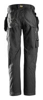Golvläggarbyxa i Stretch Stl:1 00 Svart