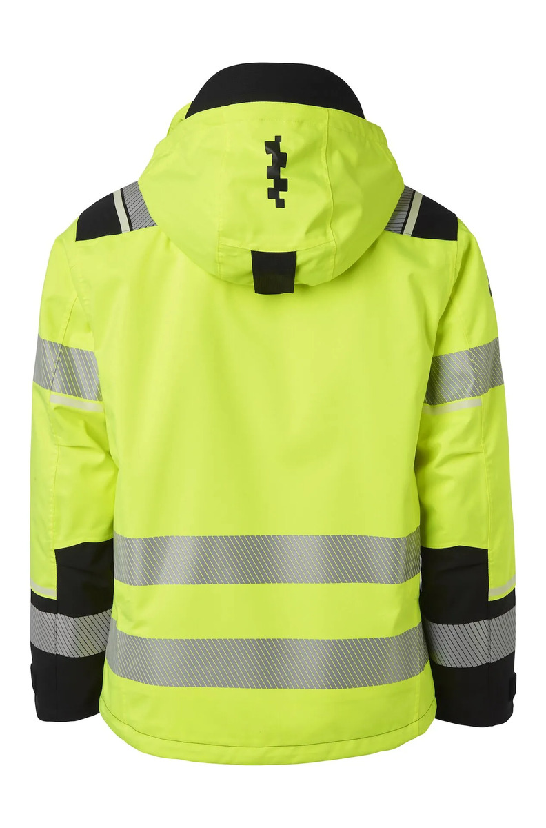 Vinterjacka Univern ProTec 2-in-1, kl2/3, gul/svart L