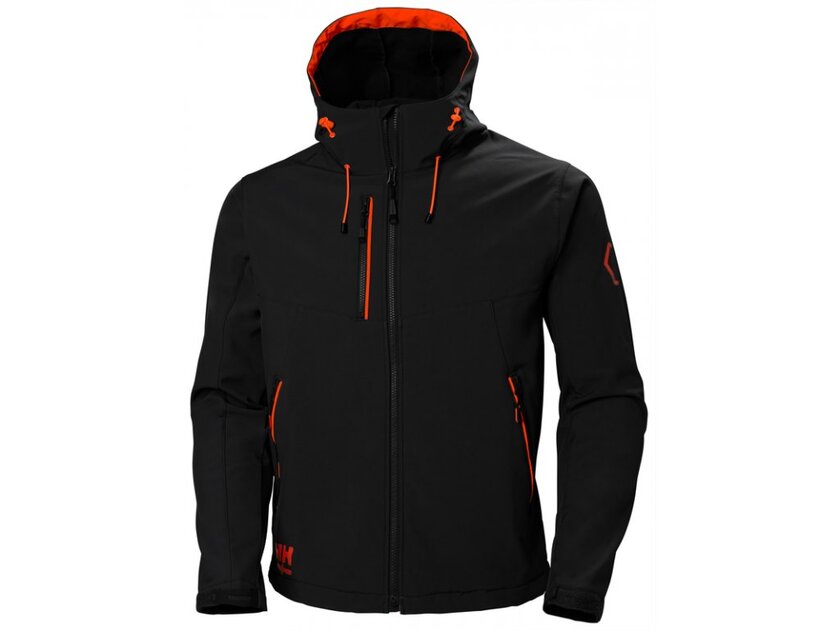 LUVJACKA CHELSEA EVO SOFTSHELL SVART XL
