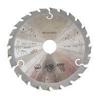 SÅGKLINGA 125X1,2 24T 20MM HÅL HITACHI 20MM HÅL