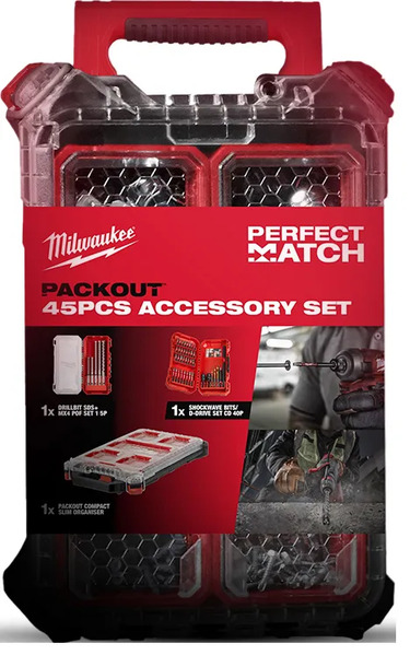 BITS- & SDS+ MX4 BORRSET 45P