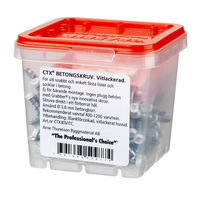 Betongskruv vit 4,5x40mm 100p