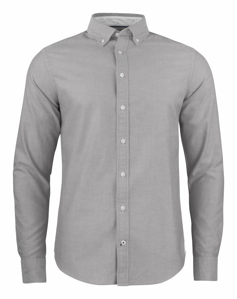 Skjorta XL grå Belfair Oxford Man Cutter & Buck