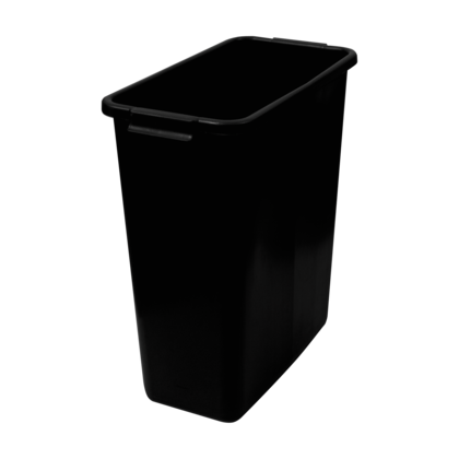 Soptunna Svart Plastkärl