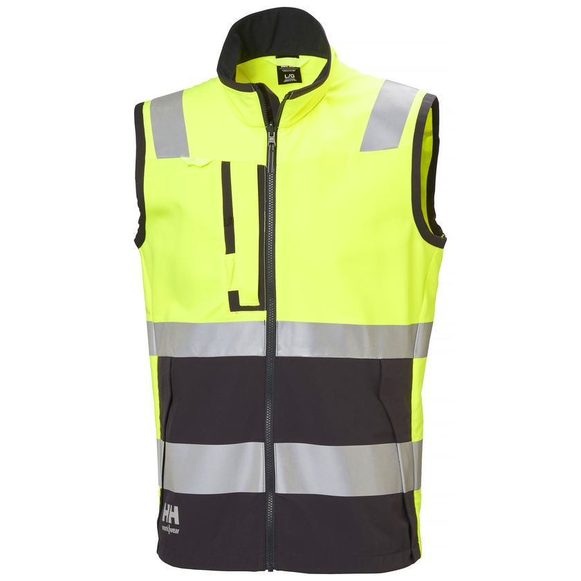VÄST 74030 ALNA 4X 3XL KL1 HV GUL