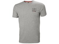 T-SHIRT KENSINGTON GRÅ MEL M