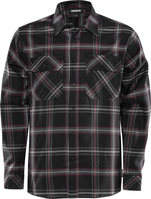 FLANELLSKJORTA 7421 MSF SVART STL XS