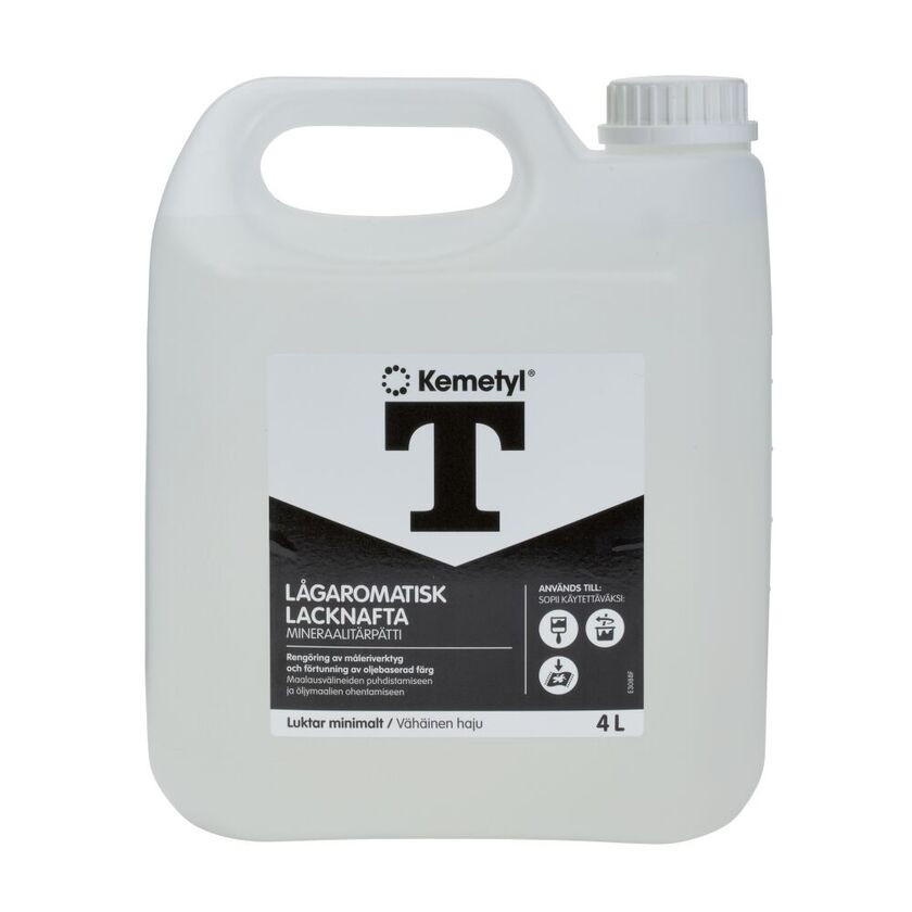 Lacknafta lågaromatisk 4l Kemetyl