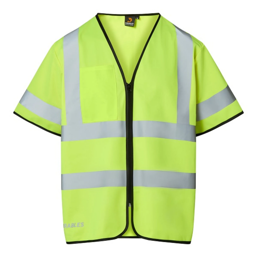 Varselväst blixtlås, klass 3 2XL