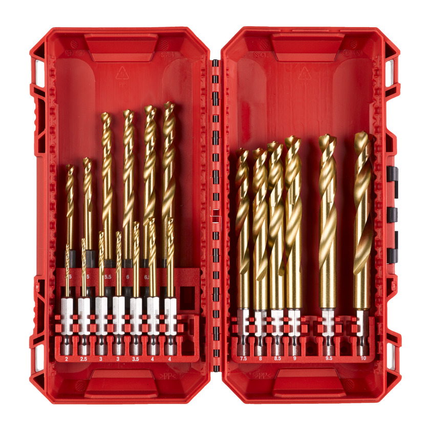 METALLBORRSET HSSG-TIN POF 19P
