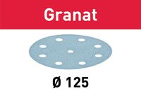 SLIPPAPPERSRONDELL STF GRANAT 125MM /90 K40 50ST