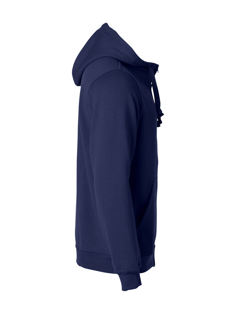Basic Hoody FZ Herr Mörk Marin 5XL