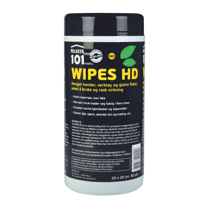 RENGÖRINGSDUK WIPES 101 HD 80S