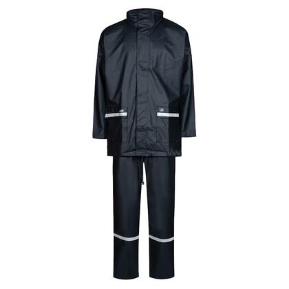 REGNSET LR1389-07 SVART 7XL PU 170 G/M2