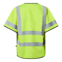 Varselväst blixtlås, klass 3 2XL