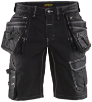 Hantverksshorts stretch X1900 Svart C48