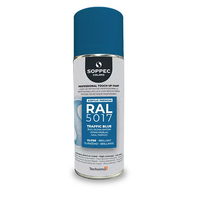 Industrial top coat Akryl RAL 5017 trafikblå 400 ml