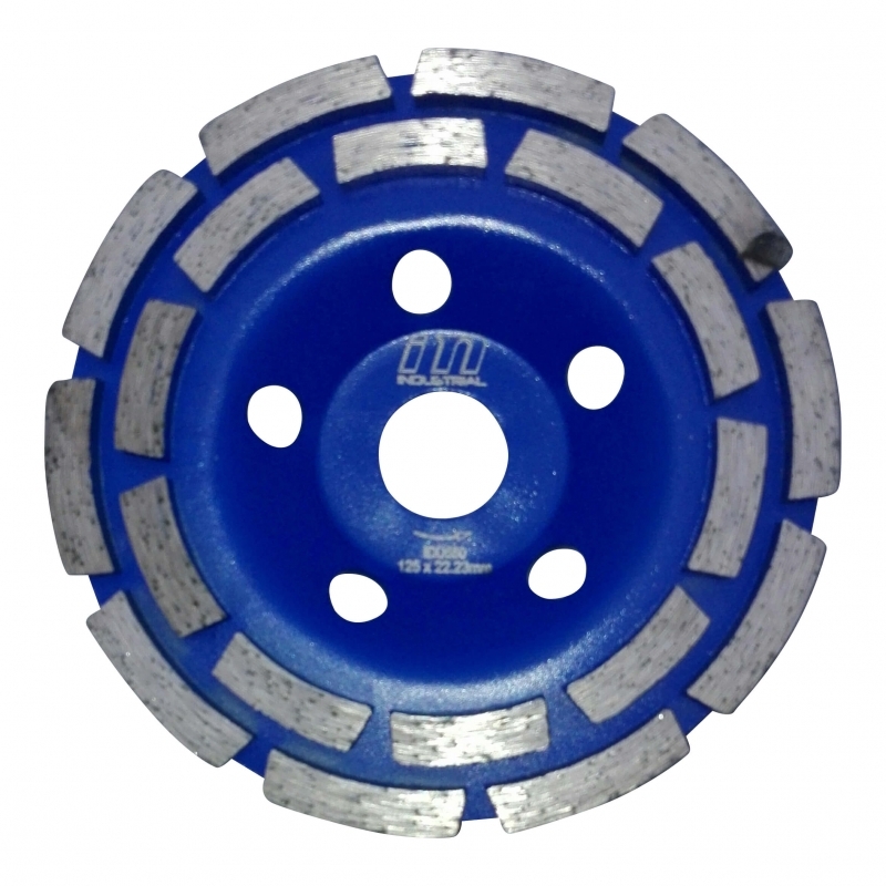 DIAMANTSLIPSKÅL 125 MM DOUBLE