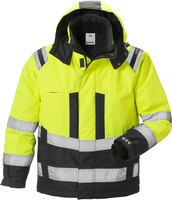 VINTERJACKA VARSEL 4035 GTT VARSELGUL/SVART STL S