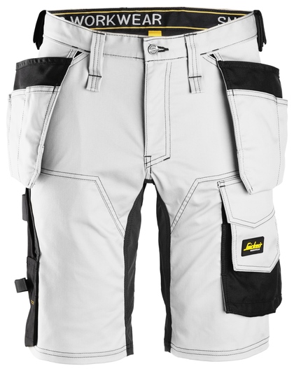 Shorts Stretch HF AW Vit/Svart Stl: 044