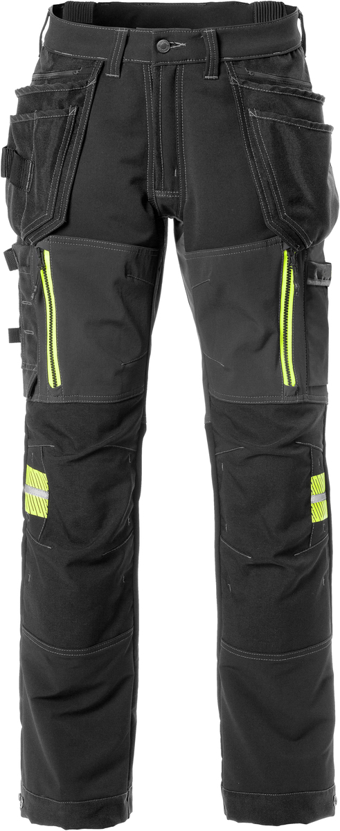 BYXA STRETCH HANTVERK 2566 STP SVART STL D108