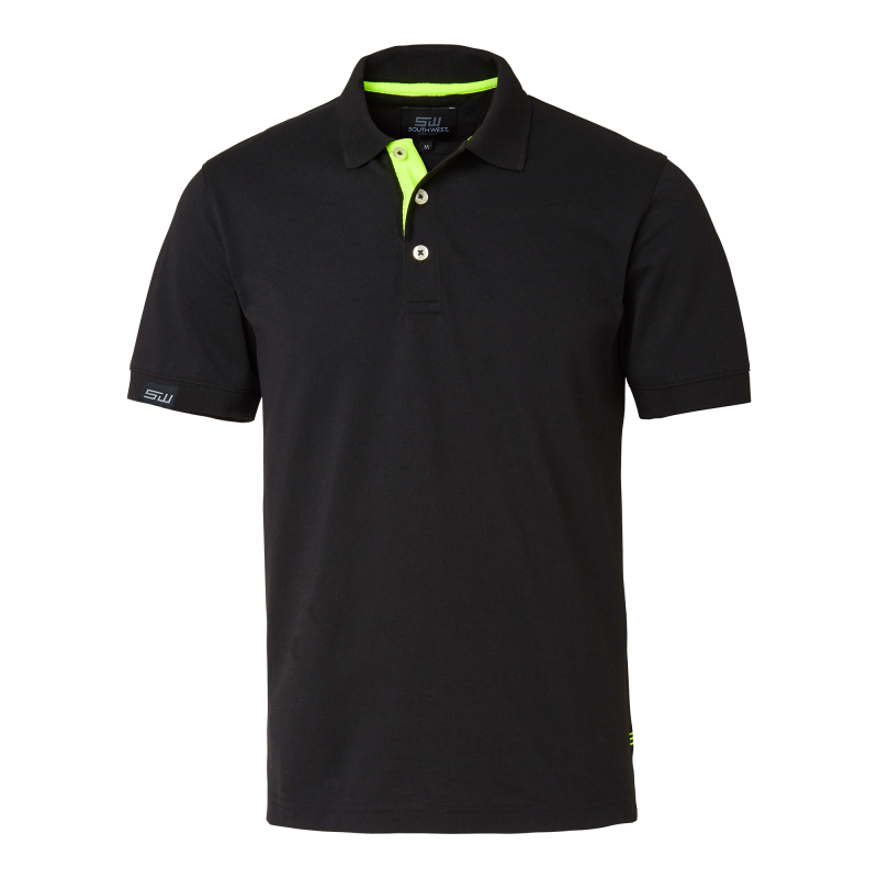 Weston Polo ms Bla/yel XL SW PIKE 325 Bla/yel XL