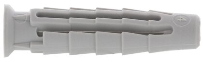Plastplugg m krage 5x25mm 100p Spit