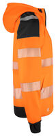 6110 Hoodjacka Orange/Svart XX L