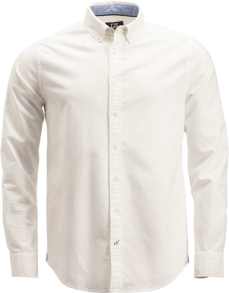 Skjorta XL vit Belfair Oxford Man Cutter & Buck