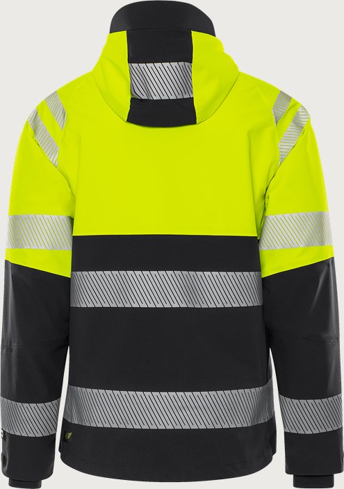 SKALJACKA VARSEL 4690 GLS VARSELGUL/SVART STL XL