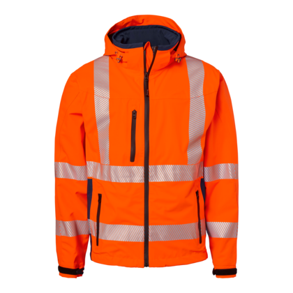 Jacka 3-lagers varsel orange X S