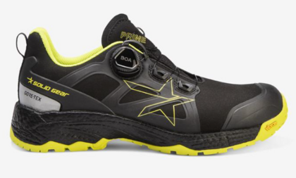 Skyddssko Prime GTX Low Svart/ Gul S3 Stl: 43