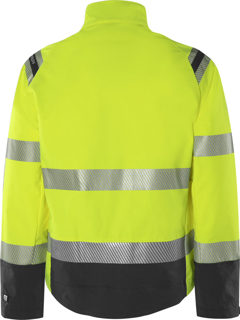 JACKA 4647 GSTP GREEN VARSEL VARSELGUL/SVART STL XL
