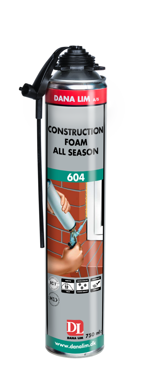 FOGSKUM CONSTRUCTION FOAM ALL SEASON 604 750ML