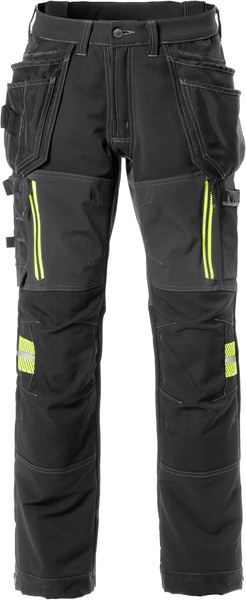 BYXA STRETCH HANTVERK 2566 STP SVART STL C152