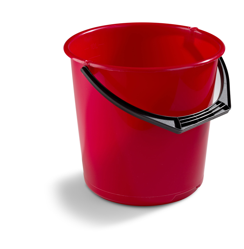 Hink 10L röd