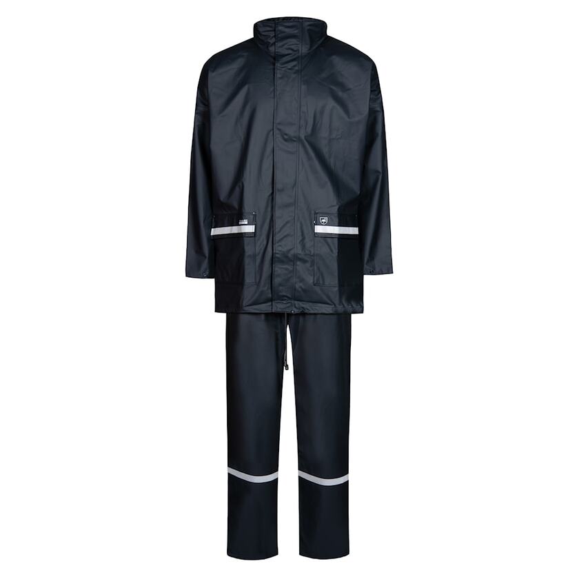 REGNSET LR1389-07 SVART 7XL PU 170 G/M2