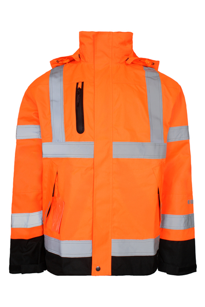 FOX Arbetsjacka XL Hi-Viz oran Hi-Viz Orange/Svart XL