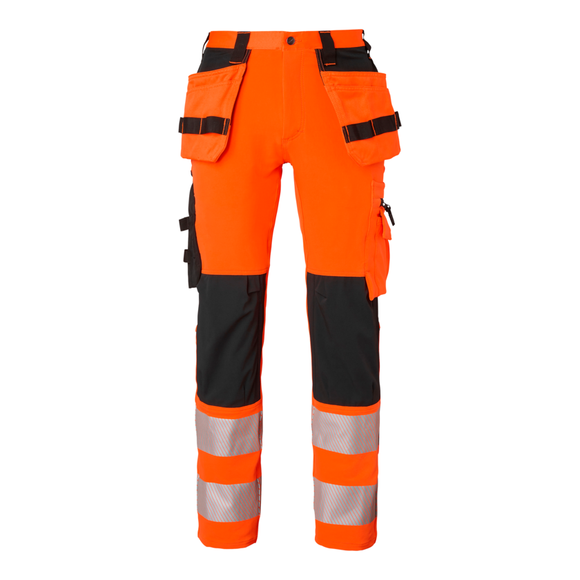 Stretchbyxa varsel 313 orange  C148