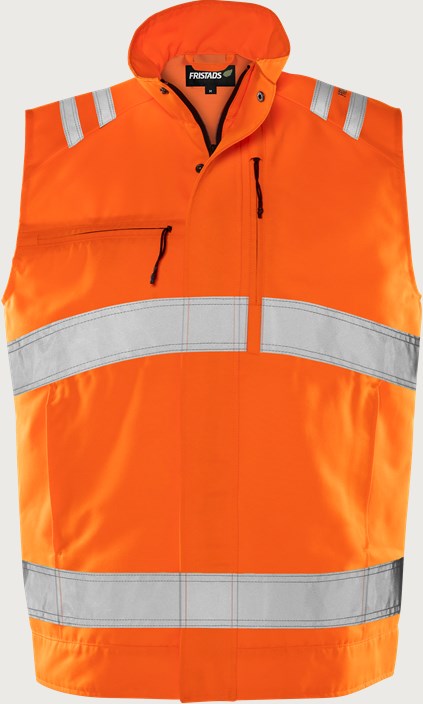 VÄST 5067 GREEN VARSEL KL 2 GPLU VARSELORANGE M