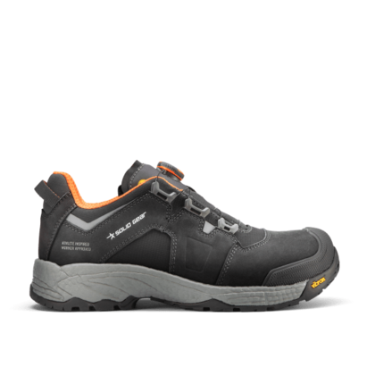 Skyddssko Vapor 3 Low Svart/Or ange S3S stl: 48