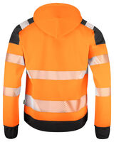 6110 Hoodjacka Orange/Svart XX L