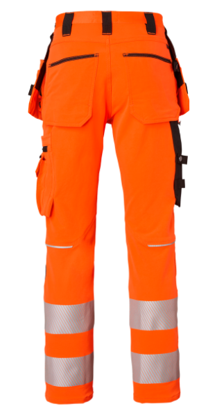 Stretchbyxa varsel 313 orange  C148