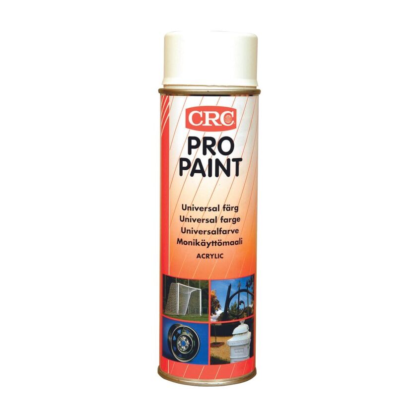 Sprayfärg 1715 vit matt 500ml CRC