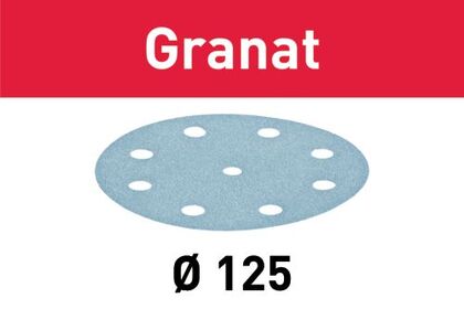 SLIPPAPPERSRONDELL STF GRANAT 125MM /90 K60 50ST